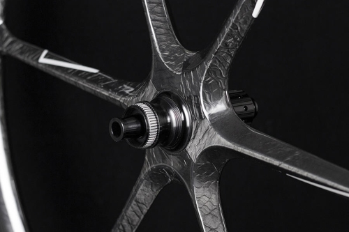 Gravel bike wheel six s spoke 12