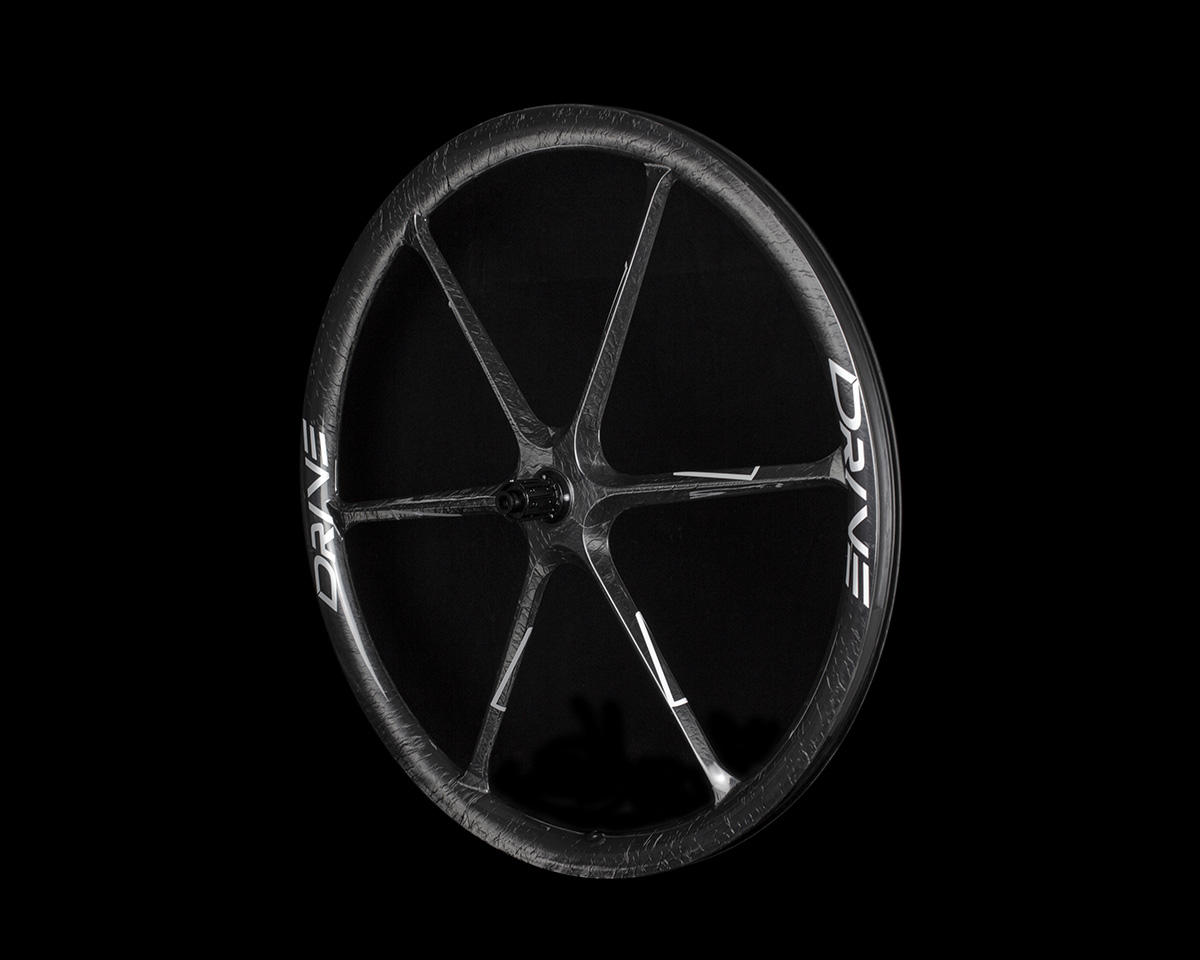 Gravel bike wheel six s spoke 8